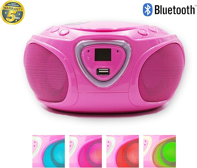 Radio Dab Audizio Audizio Milan Radio Dab /FM Portable Avec Bluetooth, Écran Couleur 2,4", Batterie Intégrée 2000 MAh, Sortie Casque Et Ligne Jack 3,5 Mm, Couleur Argent, Idéale Pour La Maison Ou