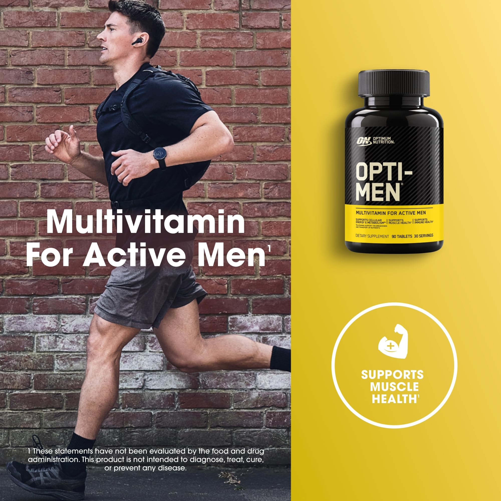 Optimum Nutrition Serious Mass Weight Gainer Protein Powder & Opti-Men, Vitamin C, Zinc and Vitamin D, E, B12 for Immune Support Mens Daily Multivitamin Supplement, 90 Count (Packaging May Vary)