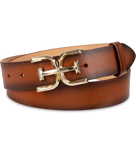 6715 Women\'s Hammered Double-e Plaque Buckle, Light Brown Sam Edelman Women main image 3