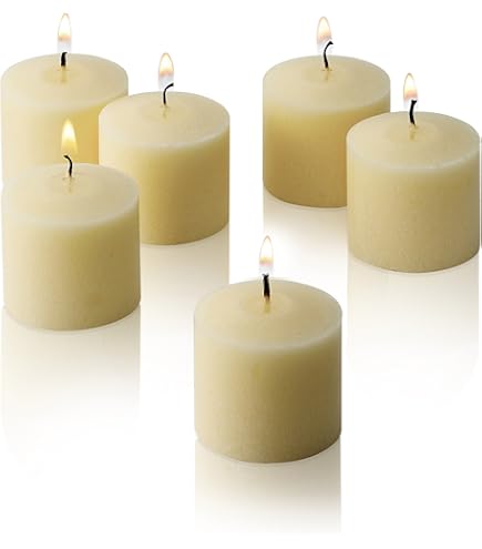 Candle-Lite Creamy Vanilla Swirl Votive Candles - Pack Of 3 Premium Scented Candles