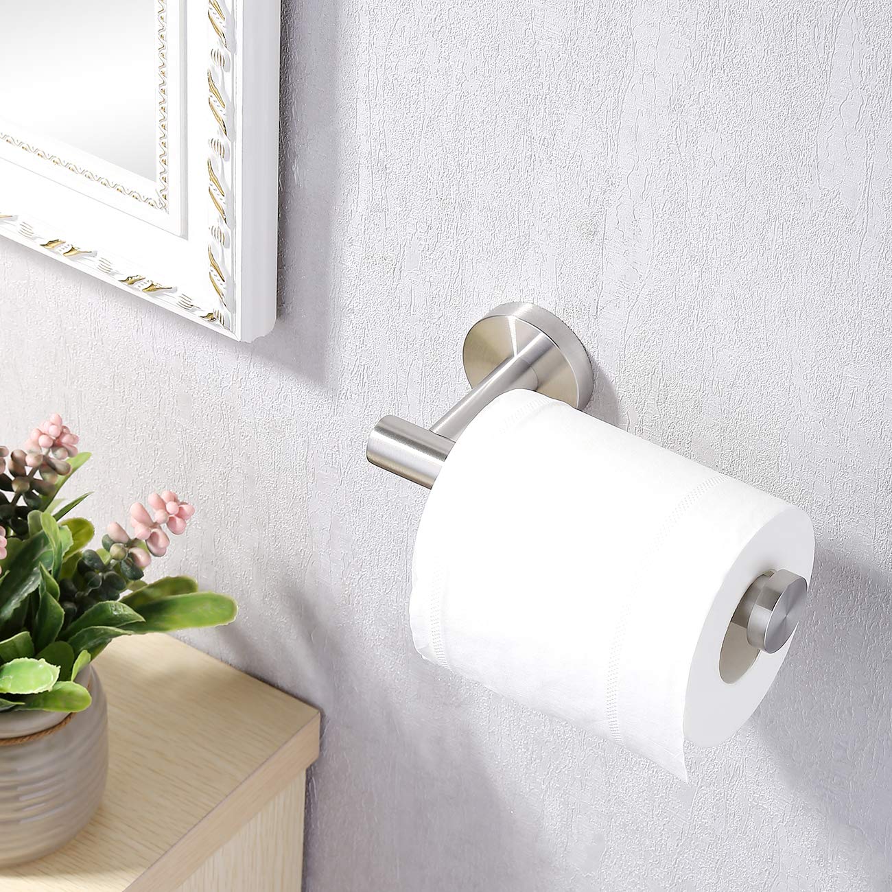 KES Toilet Paper Holder SUS304 Stainless Steel Bathroom Lavatory Dispenser Wall Mount Brushed, A2175S12-2: Industrial & Scientific