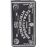 Nemesis Now Ouija Spirit Board Embossed Wallet, Gothic Purse, Occult Accessory, Black, 18.5cm