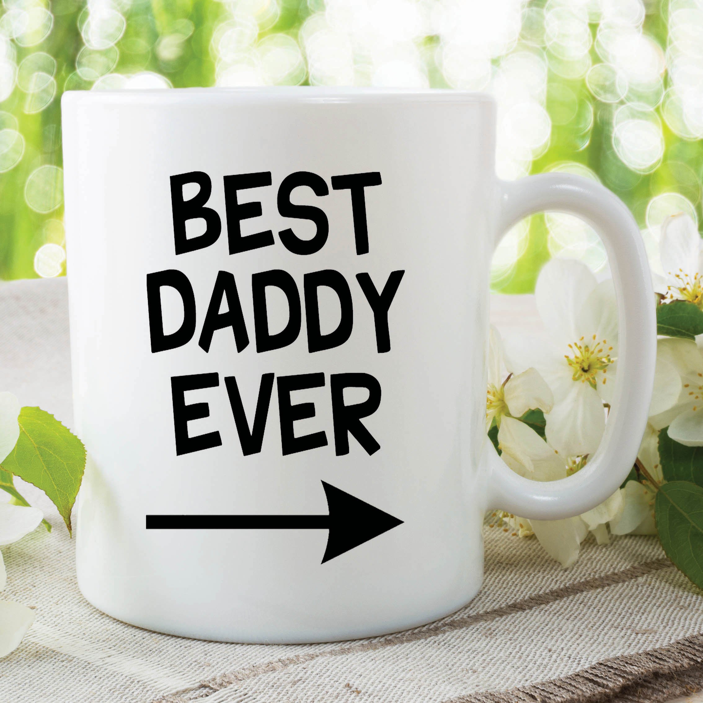 Best Daddy Ever Novelty Mug Father's Day Office Work Cup Coffee Decor WSDMUG297