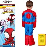 Rubies Spidey and His Amazing Friends Spider-Man Deluxe Toddler Costume 2-3 view 2