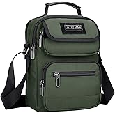 WITZMAN Crossbody Bag for Men Messenger Bag Lightweight Man Purse Small Nylon Casual Shoulder Bags for Work Travel