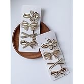 Lemeilleur 8 PCs Hair Clip Metal Duck Teeth No Slip Hair Pins Hair Barrettes for Thick Thin Hair For Women Girls