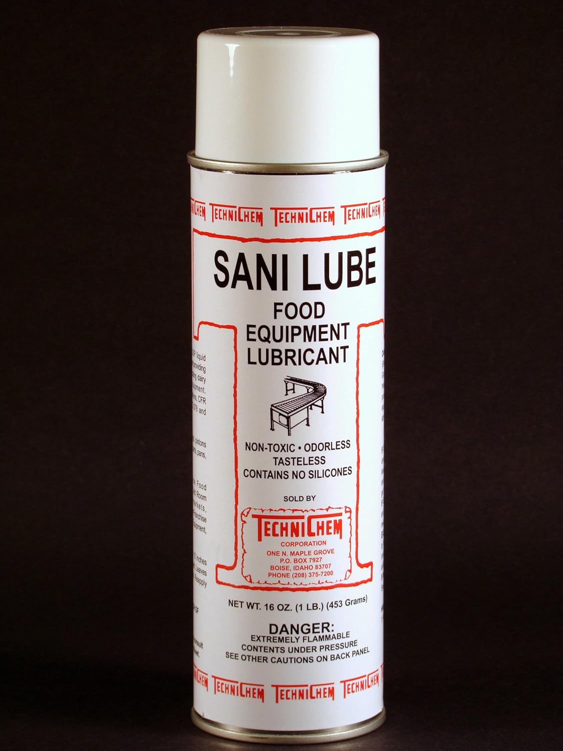 Technichem Corporation SANILUBE Food Equipment Lubricant (1216oz cans