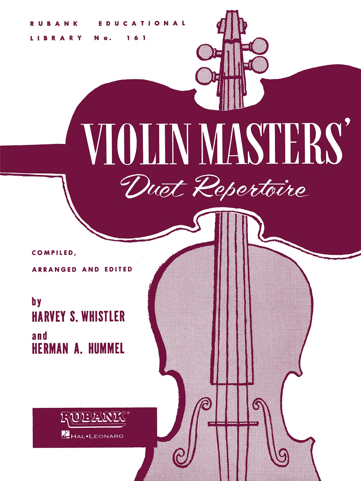 Violin Masters' Duet Repertoire. Set: 161 (Rubank Educational Library)