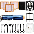 Replacement Parts for Shark AI AV2501S AV2501AE RV2502AE RV2520AOUS AV2510AOUS AV2511AE RV2610WA AV2610WA Accessories Kit with Main Brush,Filters,Foam Filters,Primary Filter,Side Brushes