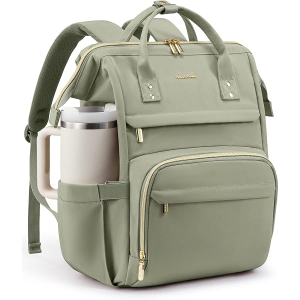 Amazon.com: LOVEVOOK Laptop Backpack for Women with Pouch  display picture 1