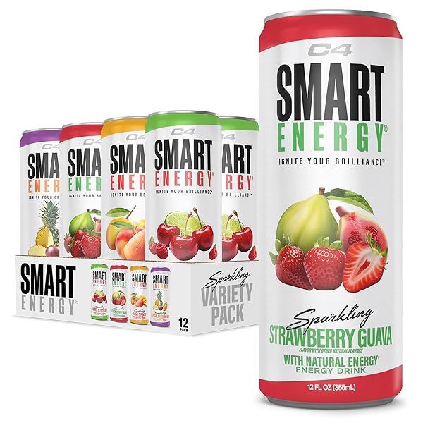 CELLUCOR C4 SMART ENERGY DRINKS VARIETY PACK, SUGAR...