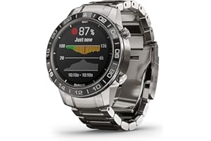 Garmin MARQ Aviator, Men's Luxury Tool Watch Designed for Your Passion for Aviation, View Flight Paths, Weather Reports, Start Flight Logging and More