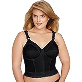 Exquisite Form 5107530 FULLY Slimming Wireless Back & Posture Support Longline Bra with Front Closure