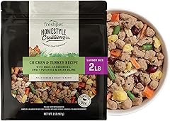 Freshpet Fresh Dog Food, Homestyle Creations Chicken & Turkey Recipe, 2lb
