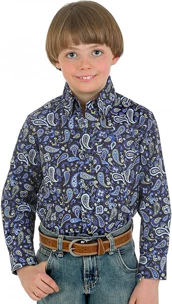 wrangler paisley shirt