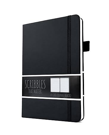 Scribbles That Matter - Graph - Quadratisches Gitter Tagebuch Notizbuch - Füllfederhalter freundlich