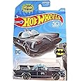 Hot Wheels Batman 5/5, Black/Blue TV Series Batmobile 307/365 50TH Anniversary Card