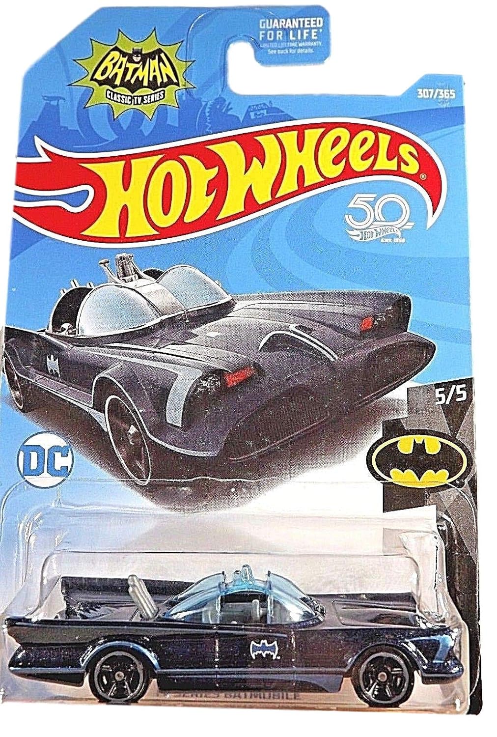 blue batmobile hot wheels