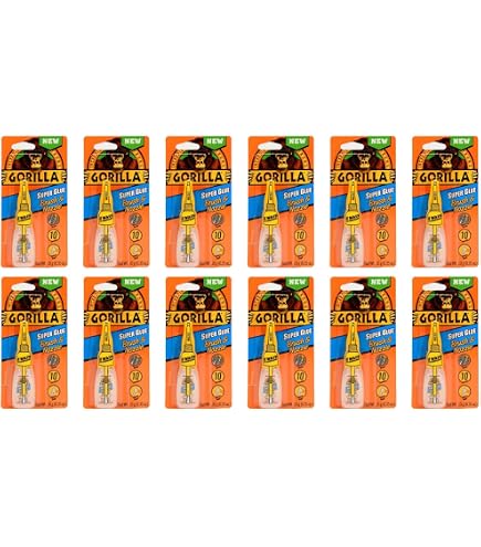 Gorilla Super Glue With Brush & Nozzle – 13.2g Clear, Fast-Setting, Impact-Resistant For Plastic, Wood, Metal, Ceramic - View #10