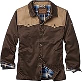 Legendary Whitetails mens Stockyards Lonestar Waxed Canvas Shirt Jacket