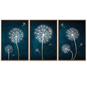 SIGNWIN Framed Canvas Wall Art Japanese Style Canvas...