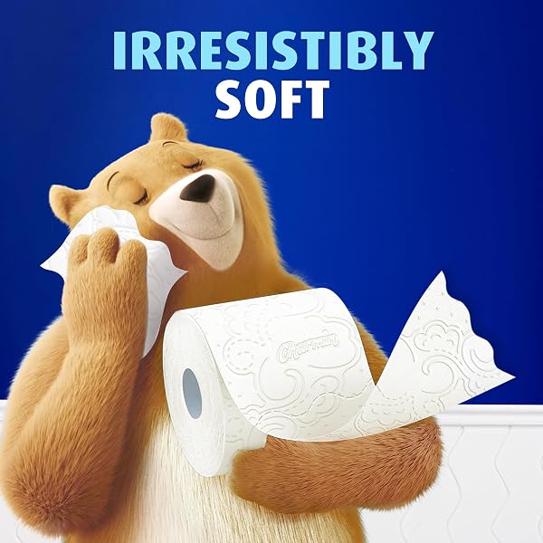 CHARMIN ULTRA SOFT TOILET PAPER, 12 MEGA ROLLS = 24 REGULAR ROLLS, 2-PLY BATH TISSUE