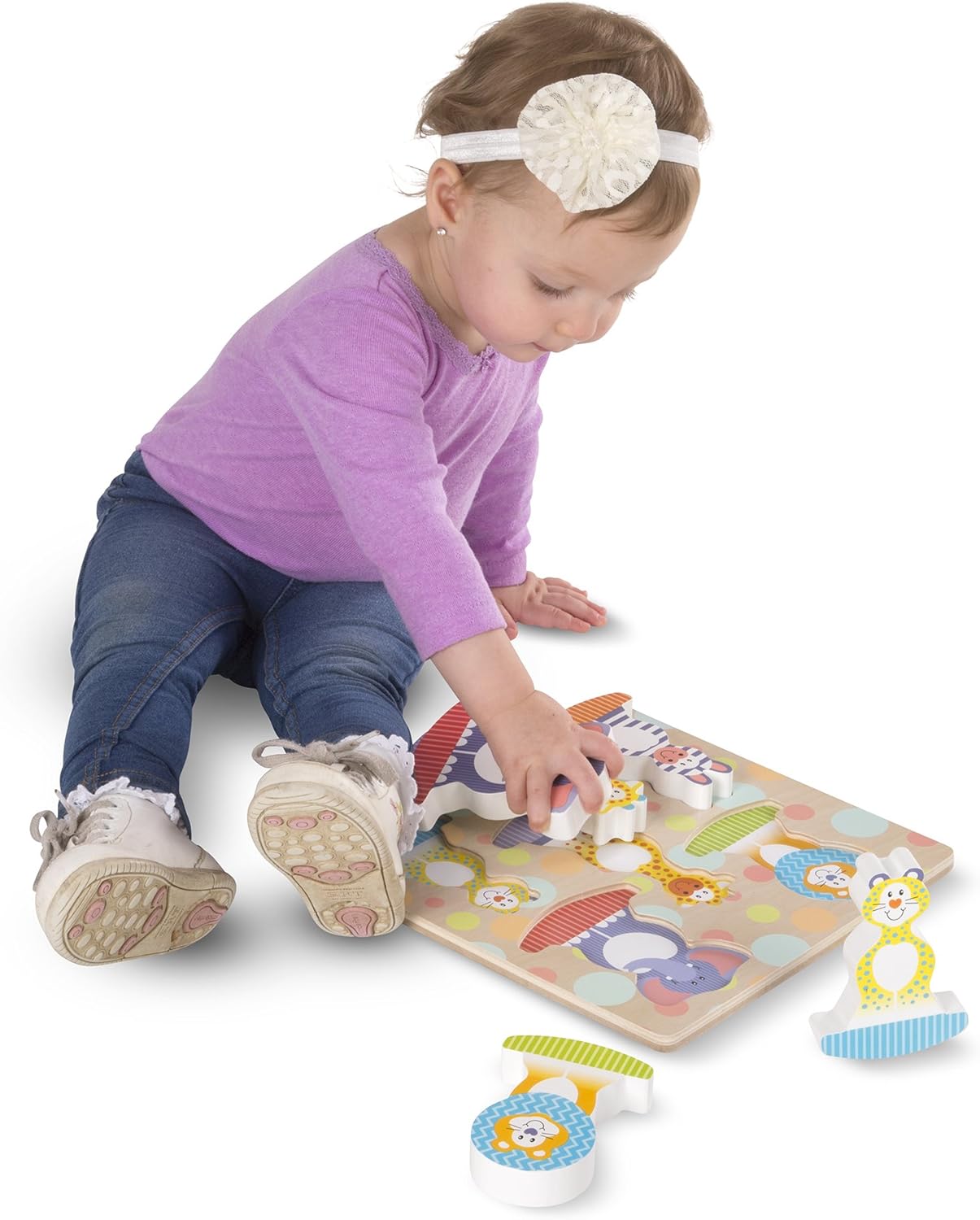 melissa and doug chunky safari puzzle