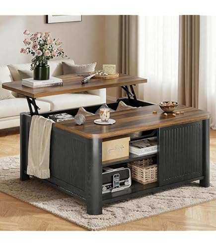 Amazon.com: Steve Silver Sherlock Lift Top Tblw/Casters Cocktail