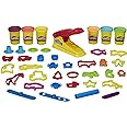 Play-Doh Fun Factory Deluxe Set, 31 Tools & 6 Cans, Easter Gifts Girls & Boys, Kids Arts & Crafts, Preschool Toys, Ages 3+ (Amazon Exclusive)