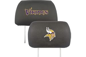 NFL Unisex-Adult Auto Headrest Covers