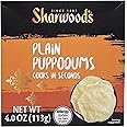 Sharwood Plain Puppodums, 4 oz (113 g) (Pack of 4)