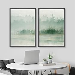 MUDECOR Framed Canvas Print Wall Art Set Monochrome