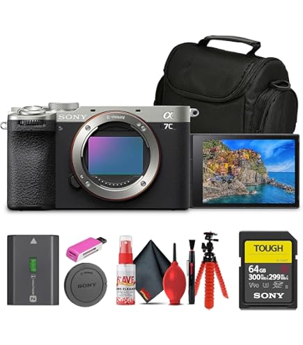 Amazon.com: Sony Alpha 7C II - Cámara de lente intercambiable de