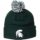 ZHATS NCAA Mens Pom Knit Beanie