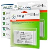 Celsius WG Herbicide 2-Pack with Bug And Blade Weed ID Card | Full Season Southern Lawn Weed Control | Safe on St. Augustine, Bermuda &amp; Zoysia | Covers 4,000 sq ft | Kills 120+ Weeds