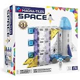 MAGNA-TILES Space 32-Piece Magnetic Construction Set, The Original Magnetic Building Brand