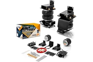 TORQUE Airbag Air Bag Suspension Kit for 2009-2018 Dodge Ram 1500, 2018-2024 Ram 1500 Classic 2WD 4WD Rear Helper Bag Spring Towing 5000 lbs (Replaces Air Lift 57365 Loadlifter 5000) (TR57365)