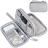 FYY Electronic Organizer, Travel Cable Organizer Bag Pouch Electronic Accessories Carry Case Portable Waterproof Double Layer