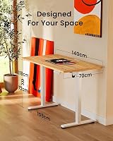 ErGear Electric Standing Desk 140 x 70 cm, 4 Memory, 80 kg Lift view 6