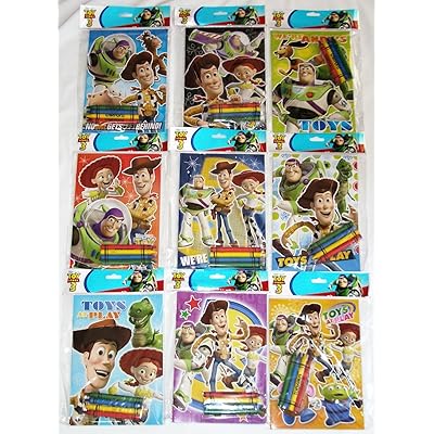 Download Buy Coloring Book 12 Sets Of Disney Pixar Toy Story And Crayon Set Children Party Favors Bag Filler Online In Indonesia B01m1glbty