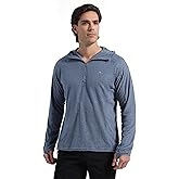 Pioneer Camp Men's PrimaLoft Active Evolve Insulated 1/4 Zip Pullover Professional Grade Fleece for Thru-Hiking & Alpinism