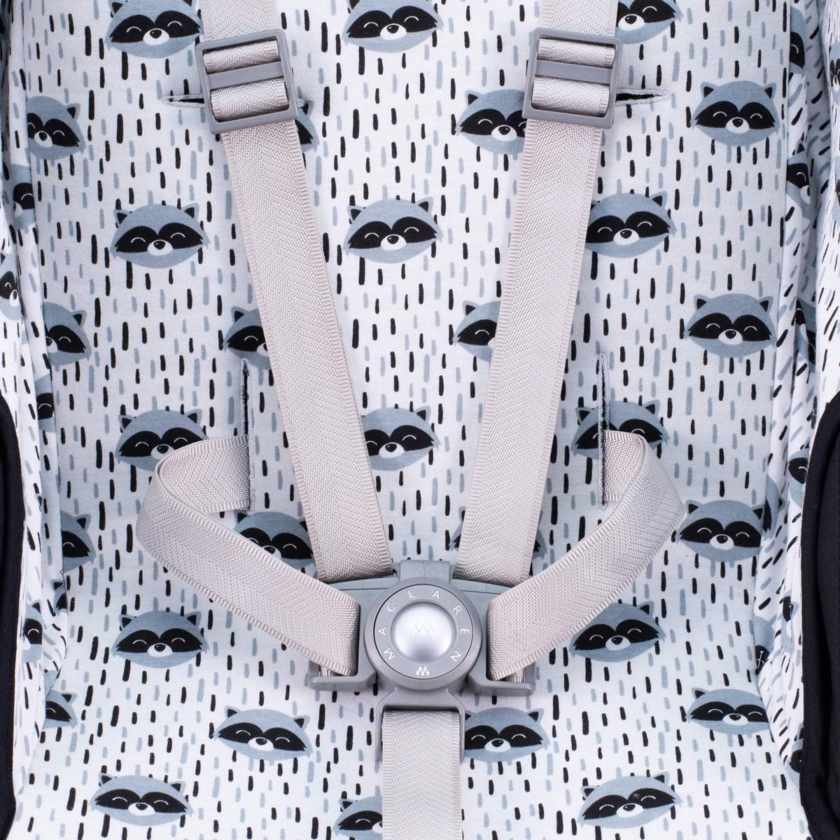 Janabebe Cover for Maclaren Quest Tecno and Triumph Pushchairs Raccoon - Image 5