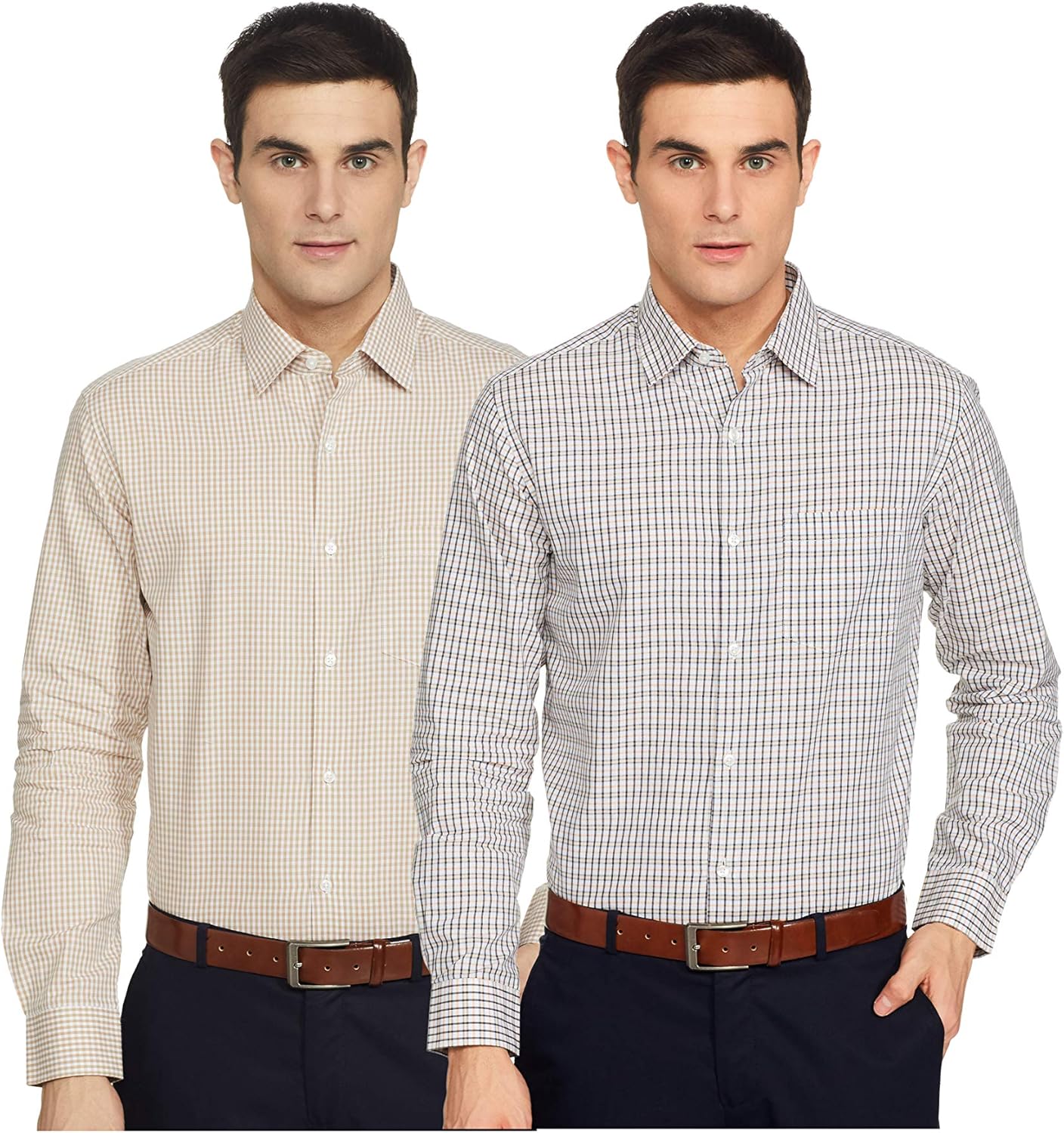 Buy Diverse Men's Regular Fit Formal Shirt at Amazon.in