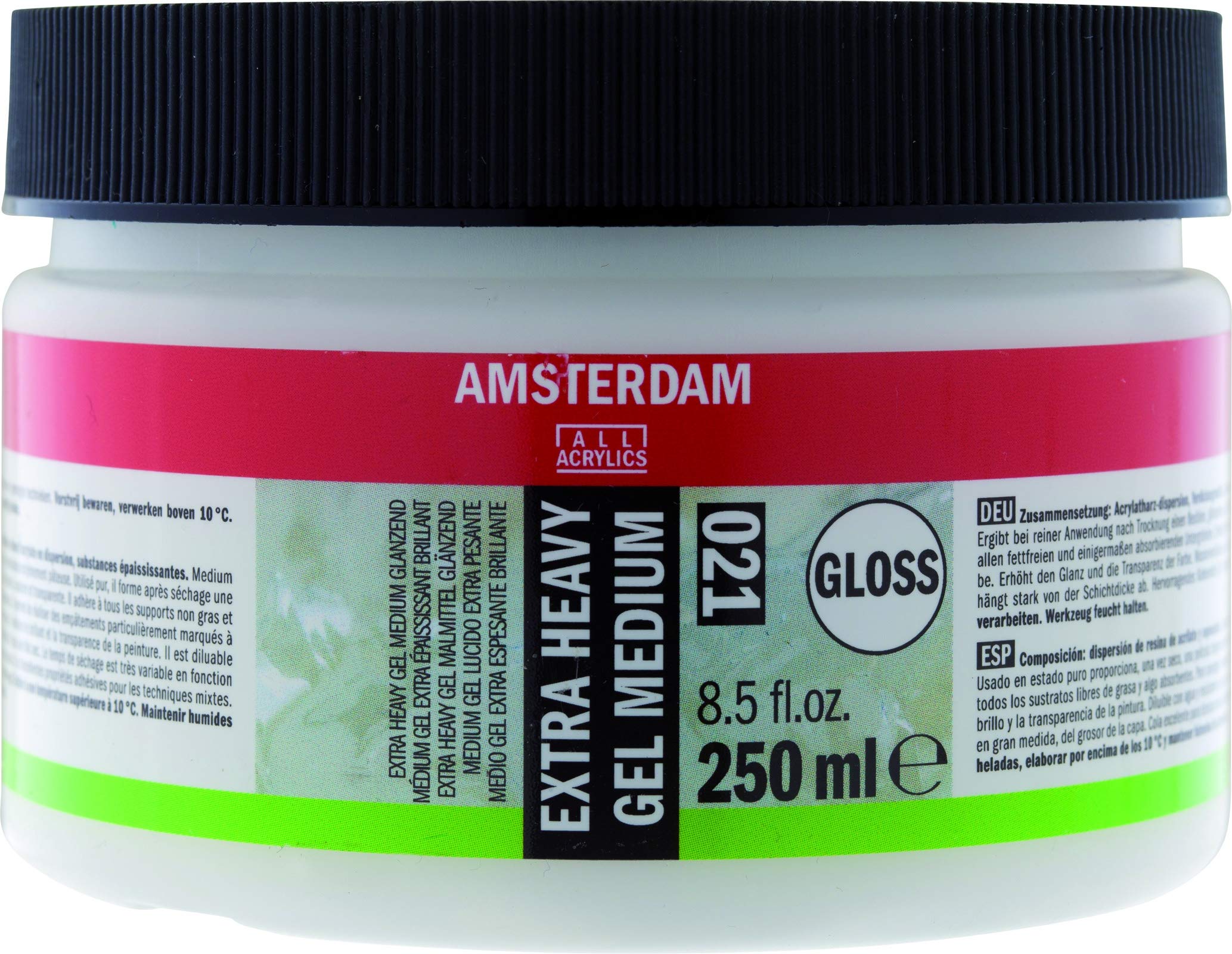 ACRYLIC EXTRA HEAVY GEL MEDIUM GLOSSY TUBE - 250ml