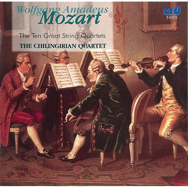 【良品】MOZART The 10 Great String Quartets Wolfgang Amadeus Mozart, Chilingirian Quartet, Levon Chilingirian