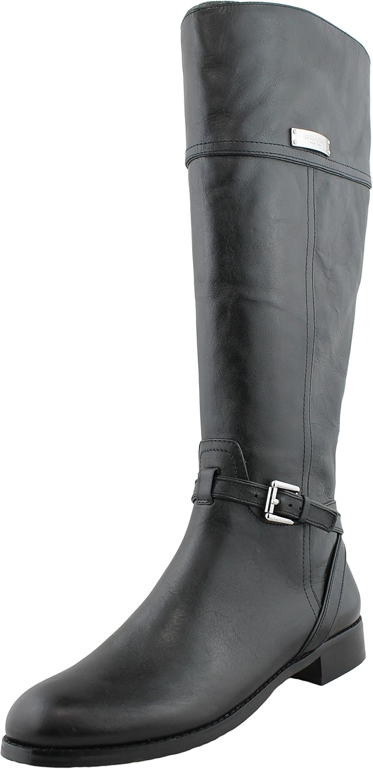 coach wide calf boots