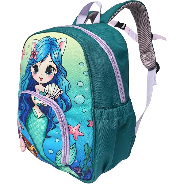 Amazon.com | Poceacles Cute Backpack Set for Girls, 4-Piece  display picture 3