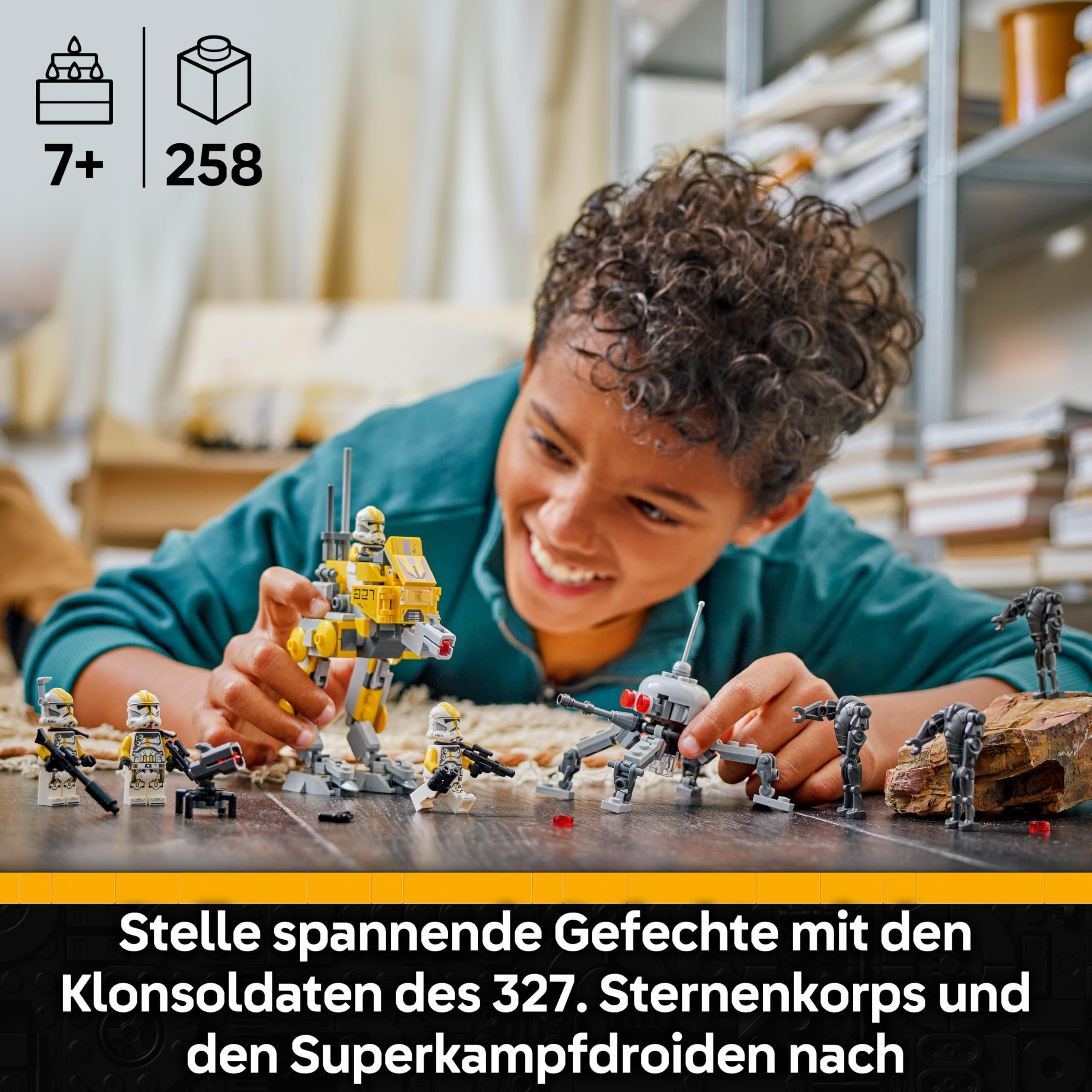 LEGO Star Wars Klonsoldaten des 327. Sternenkorps Battle Pack - Spielzeug für Kinder ab 7 Jahren - Minifiguren zum Bauen und Sammeln - Kreatives Geschenk für Jungen und Mädchen - 75431 2