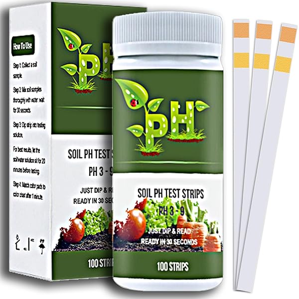 100CT SOIL PH TEST KIT (3.5-9.0) – EASY...