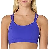 Amazon Essentials Women's Active Total Train Light Support Strappy Back Gym Workout Sports Bra